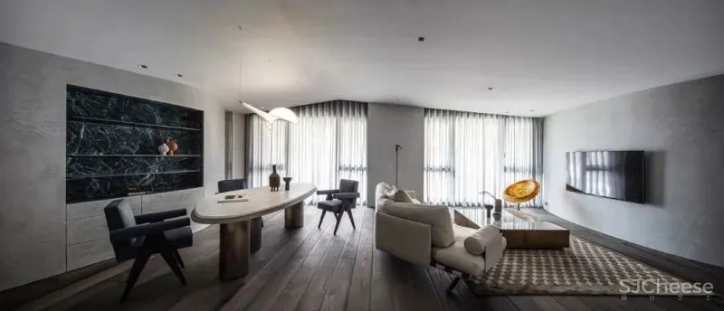 弧形 曲面，不一般的新时代住宅 源原设计