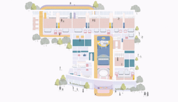 建筑师设计了一个1180平米幼儿早教机构，用设计守护着儿童在成人以前的纯粹与天真