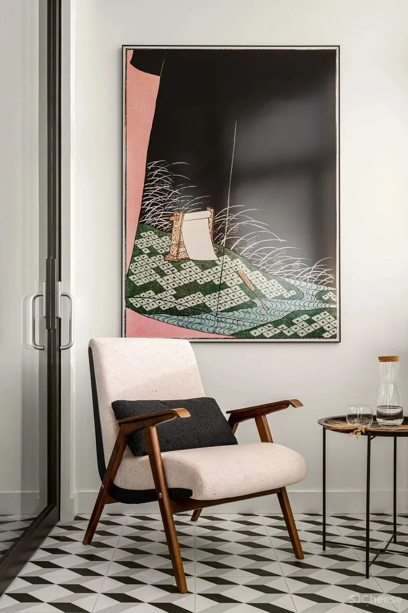 像森林的风,像湖面的波,像娇嫩的花!这间146平米住宅太清新了