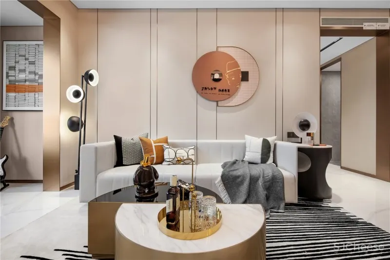 德方圆 | 太原118平样板间 摩登雅痞 都市柔情