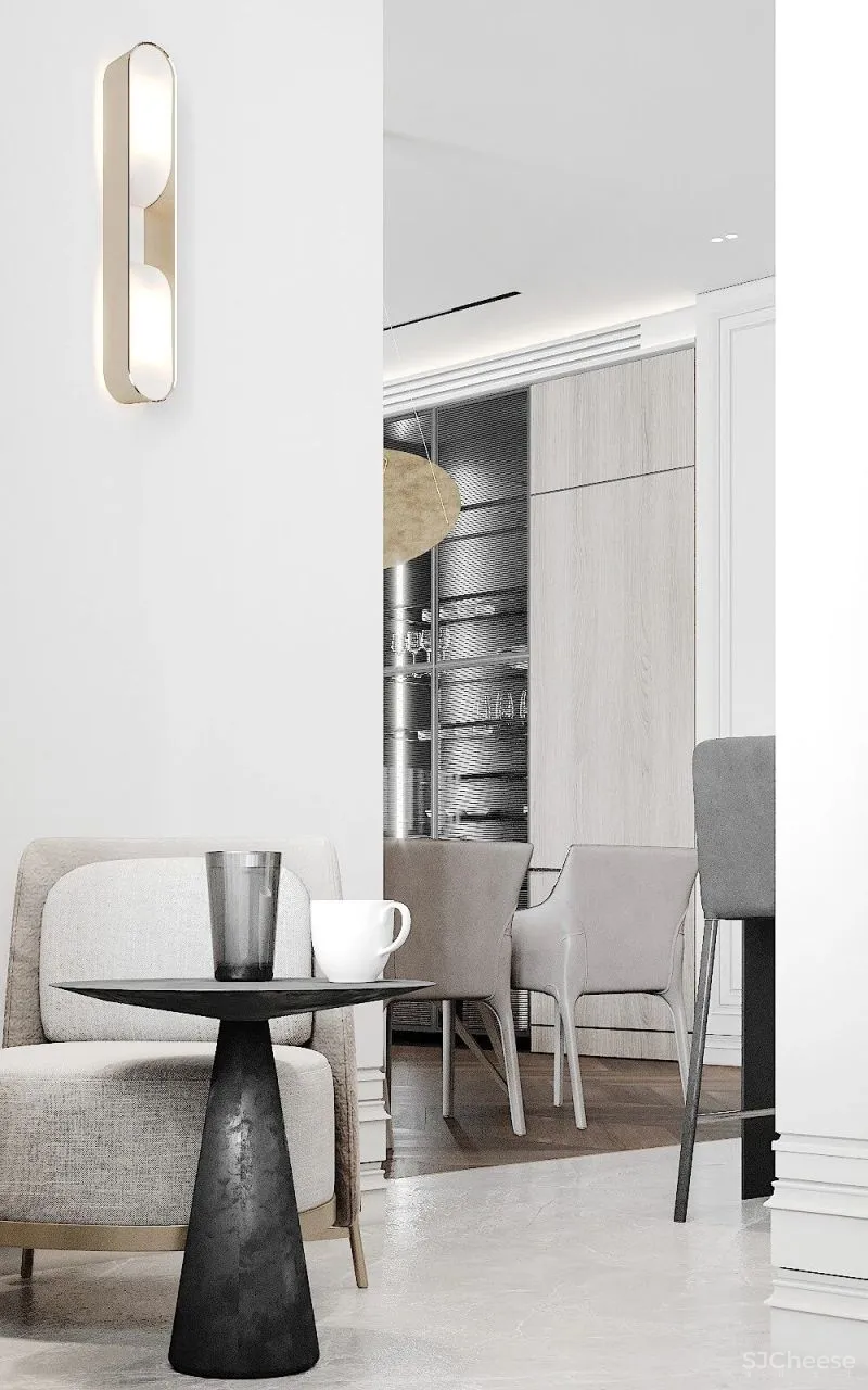 107m²高级灰的轻奢质感