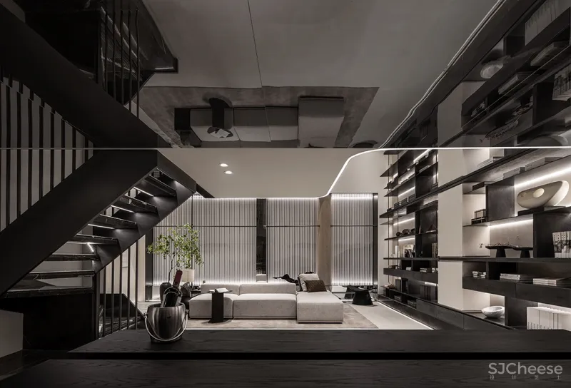 唐忠汉:207㎡简约设计,质朴、高级美!