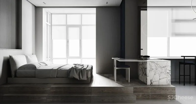 这3个蓝色调小家,敢于打破常规,自然不平常!