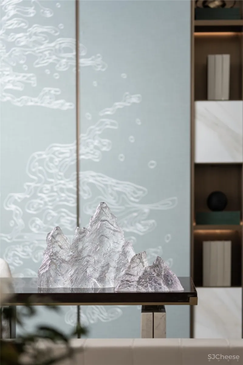 德方圆 | 160平样板间 水之绿 泉之韵