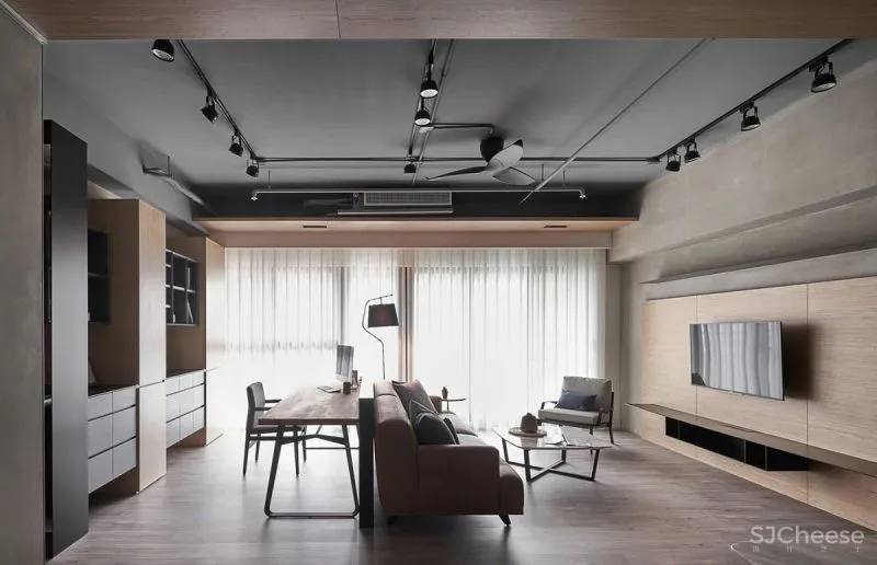 台式高级灰设计,质感空间!