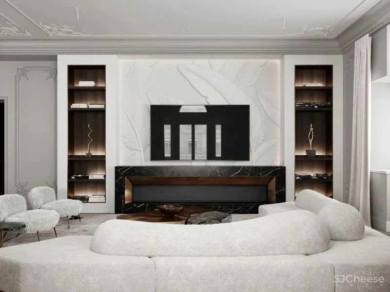 2021年最新电视墙设计 80款