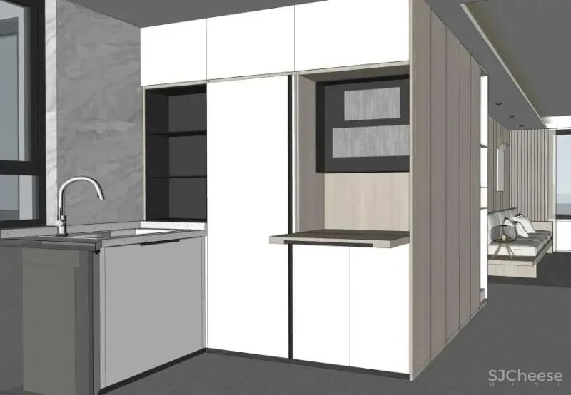 青岛龙湖昱城样板间 矩阵纵横