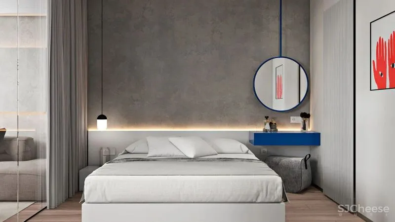 这3个蓝色调小家,敢于打破常规,自然不平常!