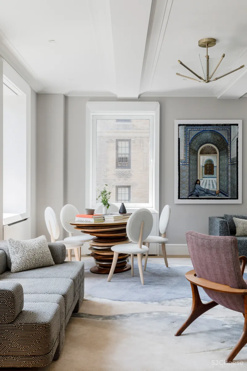 370㎡ 四居室公寓翻新,入户玄关美成了艺廊,这才是奢居典范