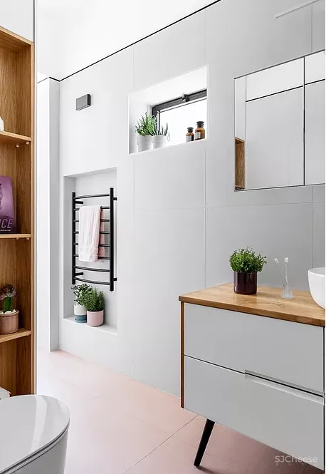 一座60平米的老屋翻新,不仅明媚灵动,还用上了近期大火的各种玻璃!