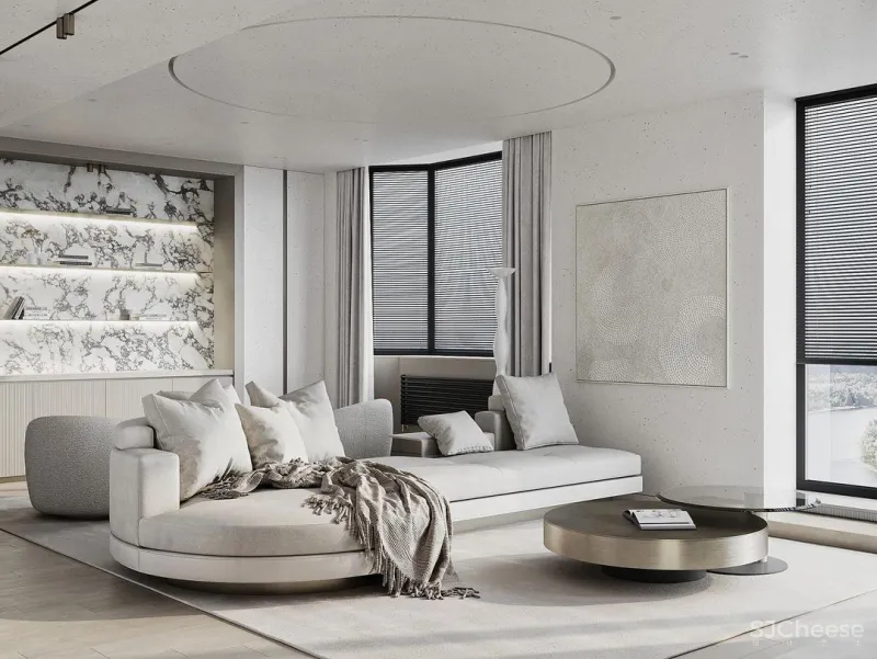 Quadro Room 莫斯科的简约优雅