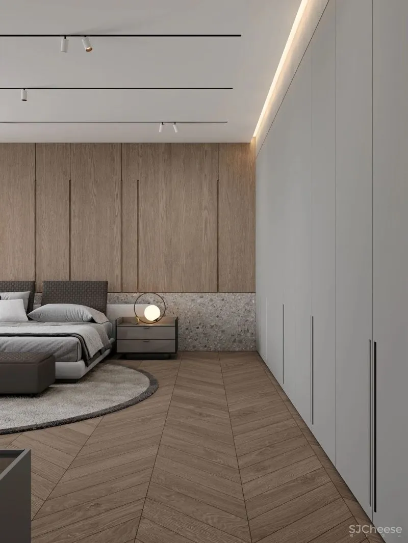 190㎡带露台的三居室，宁静简练！