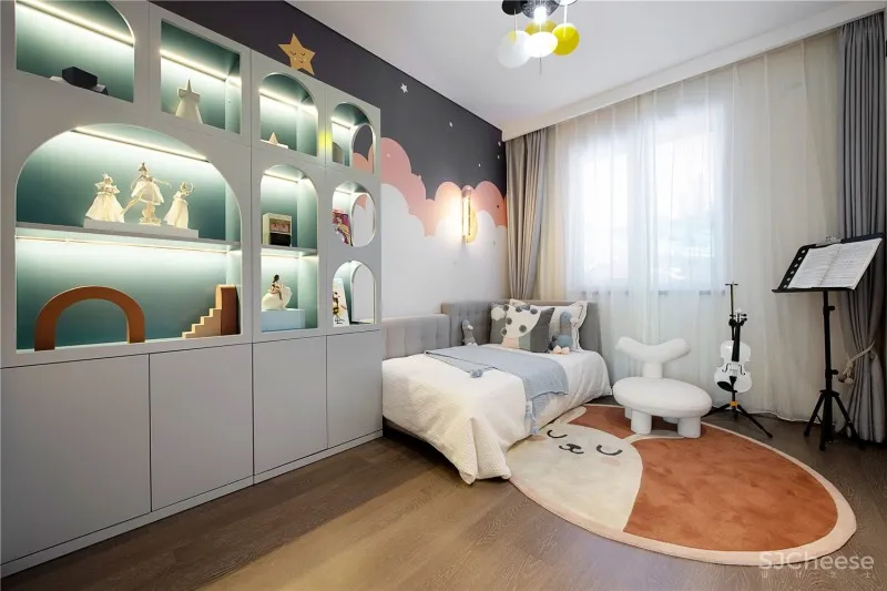 德方圆 | 太原118平样板间 摩登雅痞 都市柔情