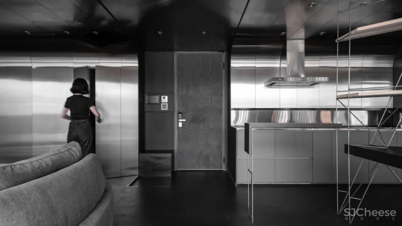 简约工业风住宅，这个材质太有质感了！