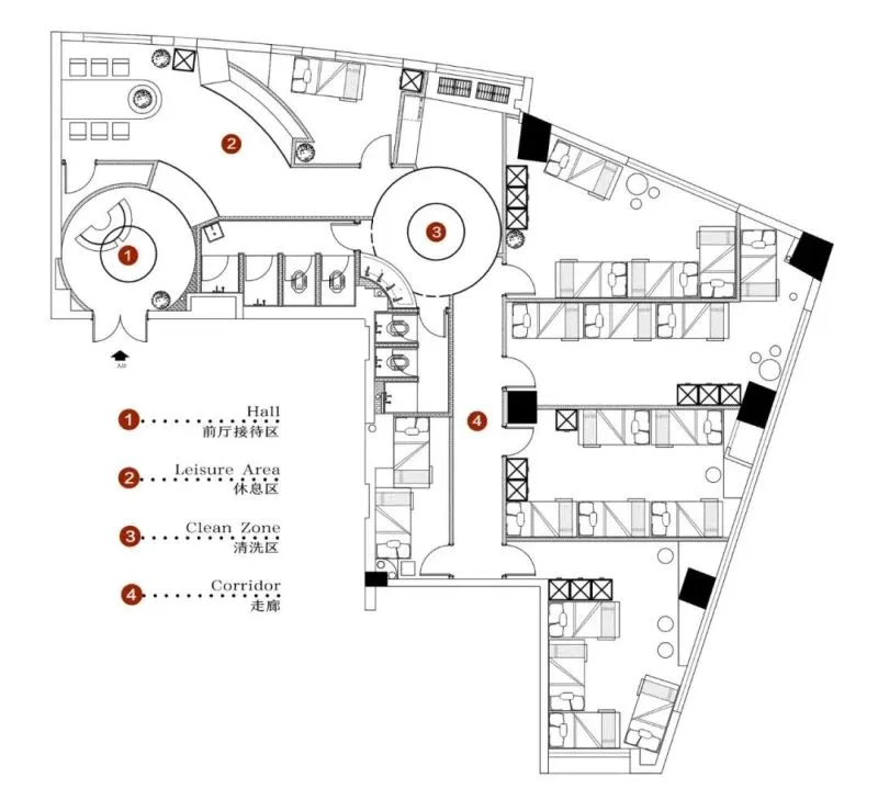 260㎡几何公寓，在违背的结构中寻求规律 苏格设计