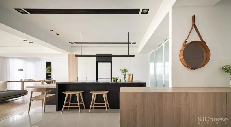 白色+原木,精致宁静!