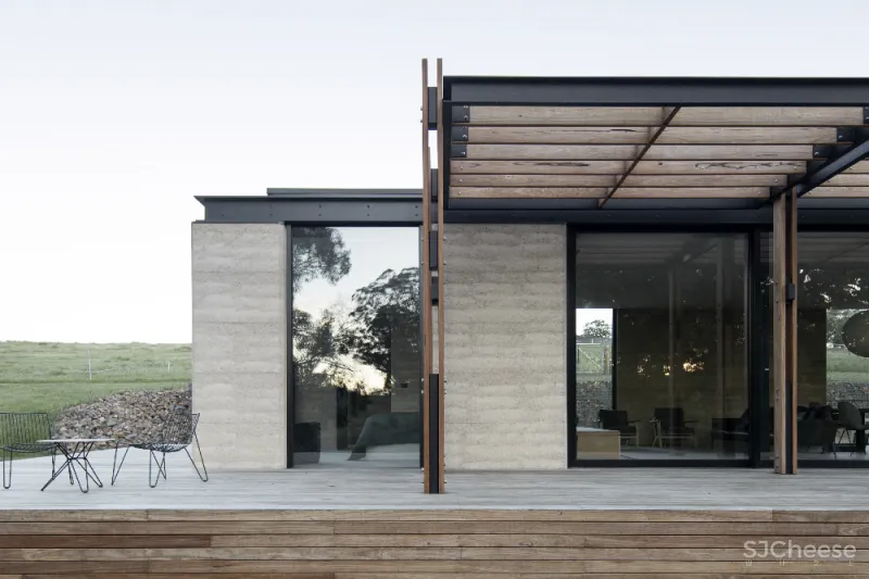 永不过时的夯土墙,自然的材料之美