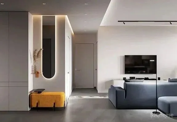 玄关墙这样设计,一进门就“旺”到你!