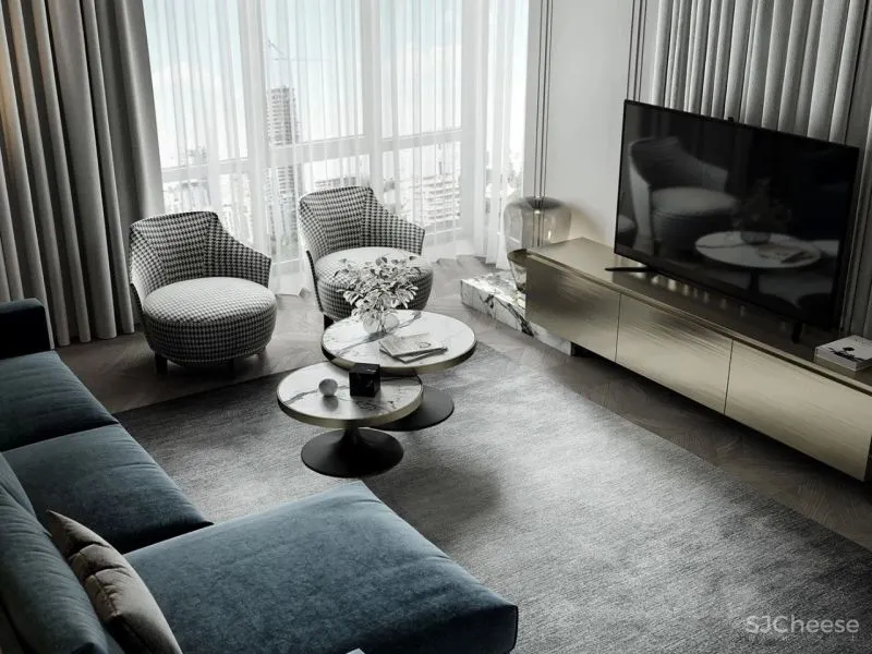 115㎡轻奢主义，彰显个性