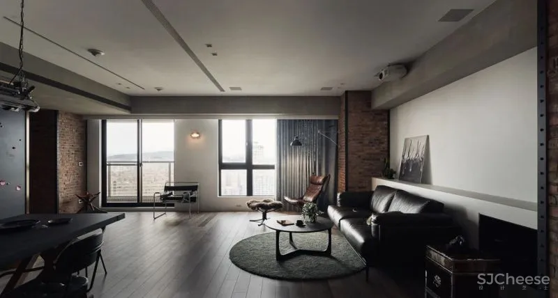 将工业风和雅痞风结合,一个单身男士把自己的家装的那么时髦,真的好吗?