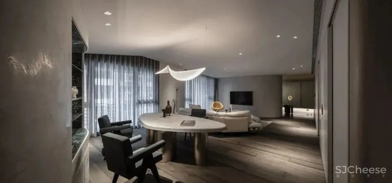 弧形 曲面，不一般的新时代住宅 源原设计