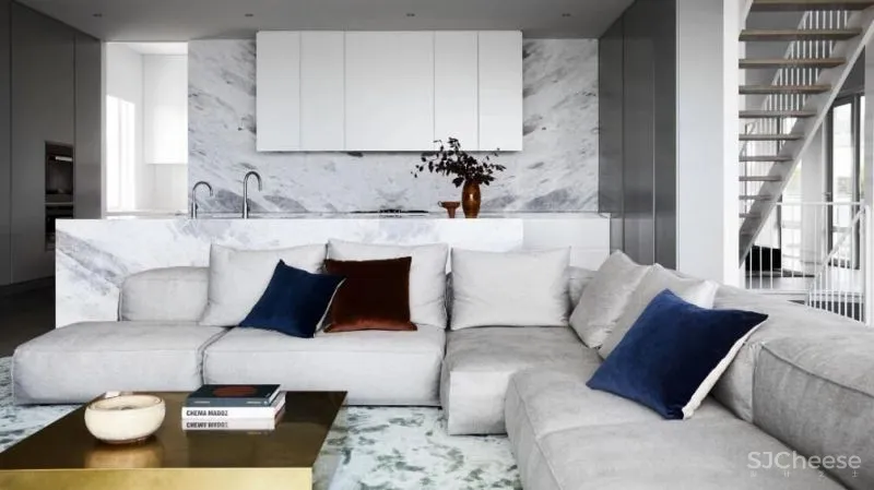 钴蓝色点燃空间气质