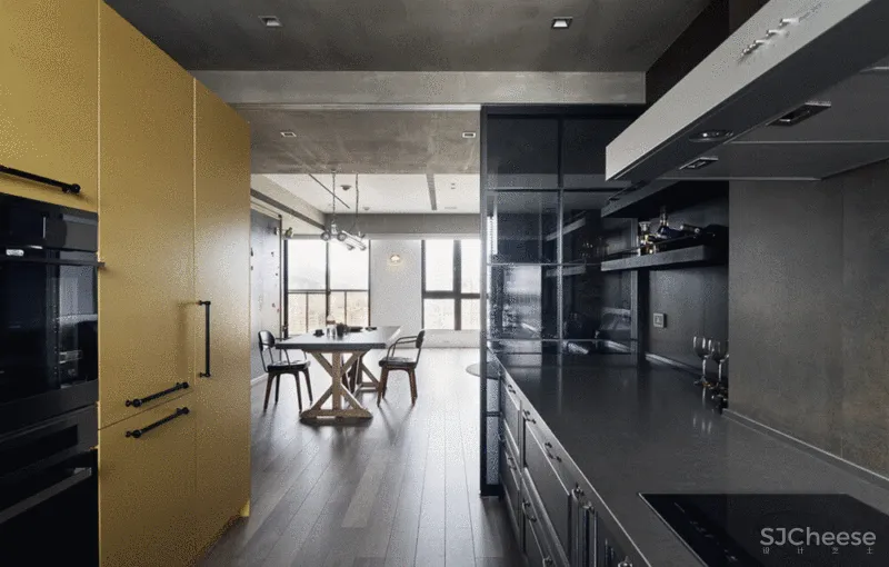 将工业风和雅痞风结合,一个单身男士把自己的家装的那么时髦,真的好吗?