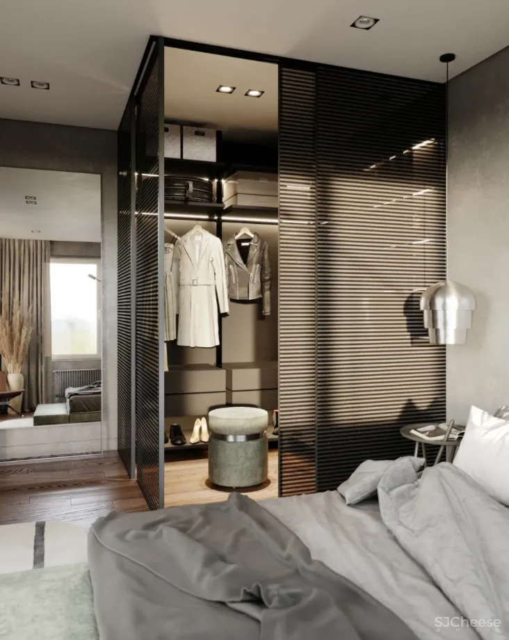 99.5的室内面积 29.7的露台,对于独自居住的屋主来说,这得有多潇洒啊!