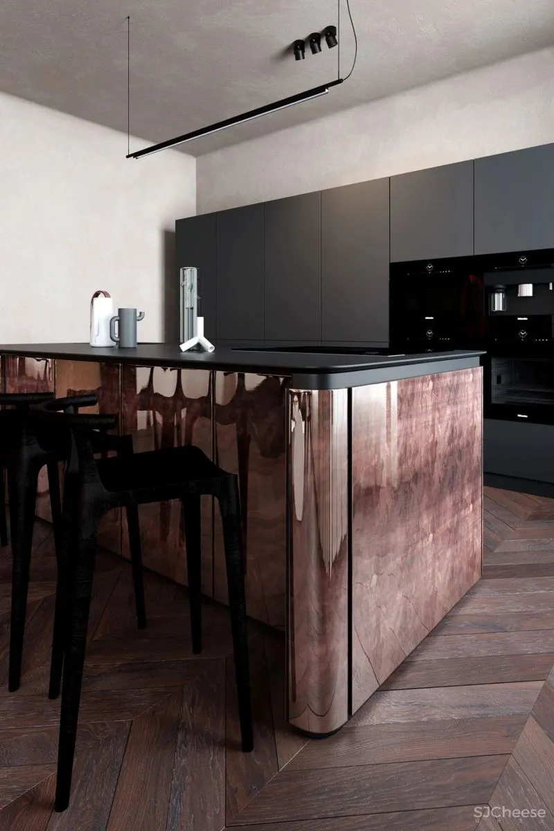 110㎡现代简奢风，就是这么撩人！