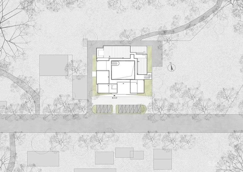 新作 山脚下的空间漫游 沂蒙·云舍,山东临沂 灰空间建筑事务所