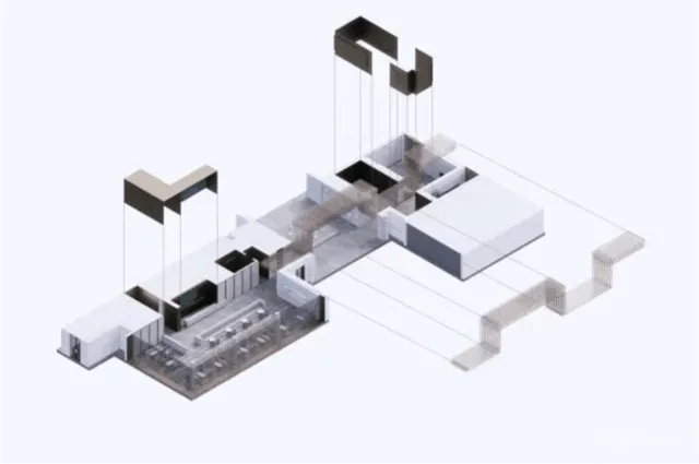 EH DESIGN 空间 金地商置·大成雅镜售楼处:艺术“盒子”