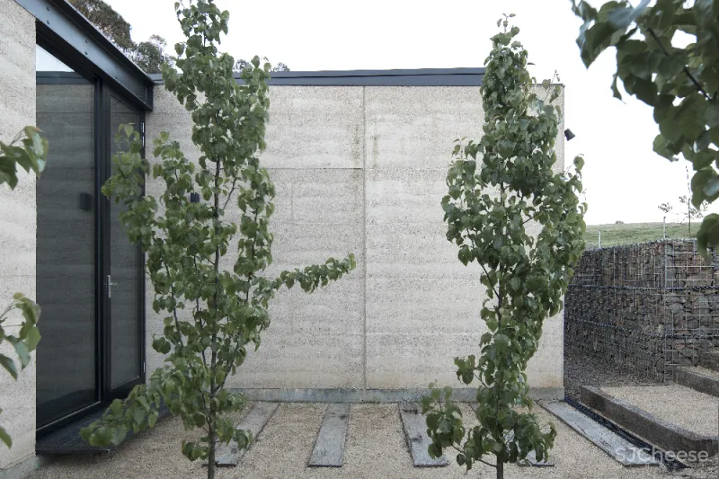 永不过时的夯土墙,自然的材料之美