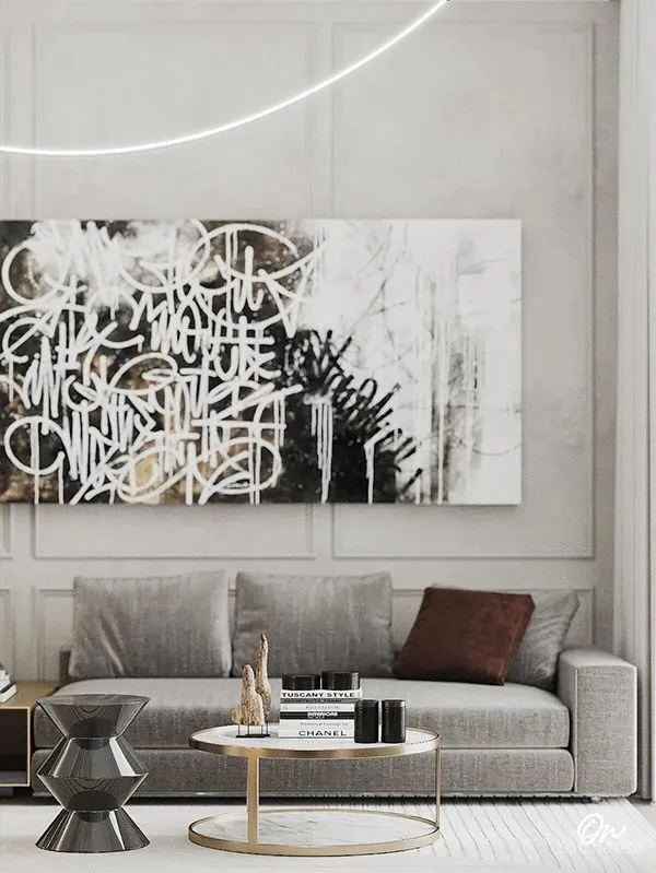 107m²高级灰的轻奢质感