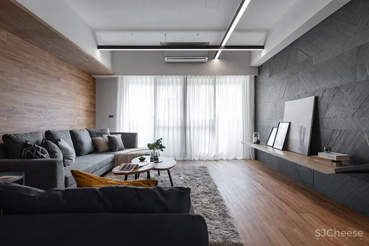 简约工业风住宅，这个材质太有质感了！