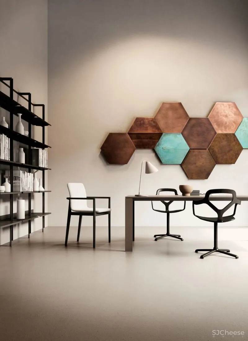 De Castelli 2021新品｜金属“硬时装”，室内设计新趋势