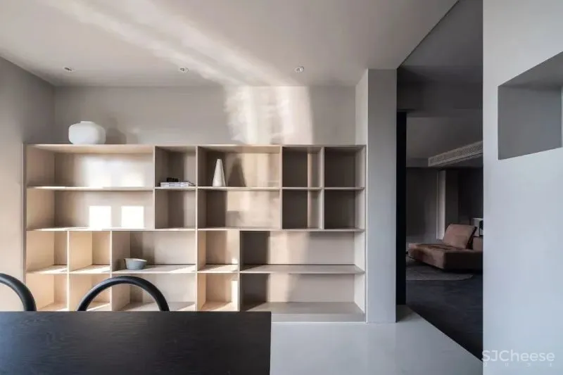 立方体m³:深海蓝索引的美学世界 本白空间