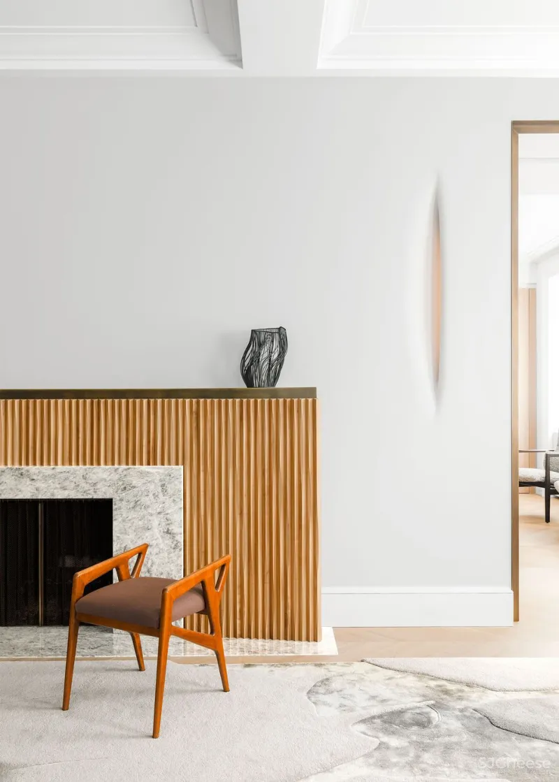 370㎡ 四居室公寓翻新,入户玄关美成了艺廊,这才是奢居典范