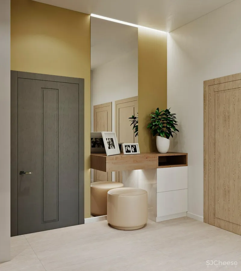 不能坐着换鞋的门厅,是失败的!