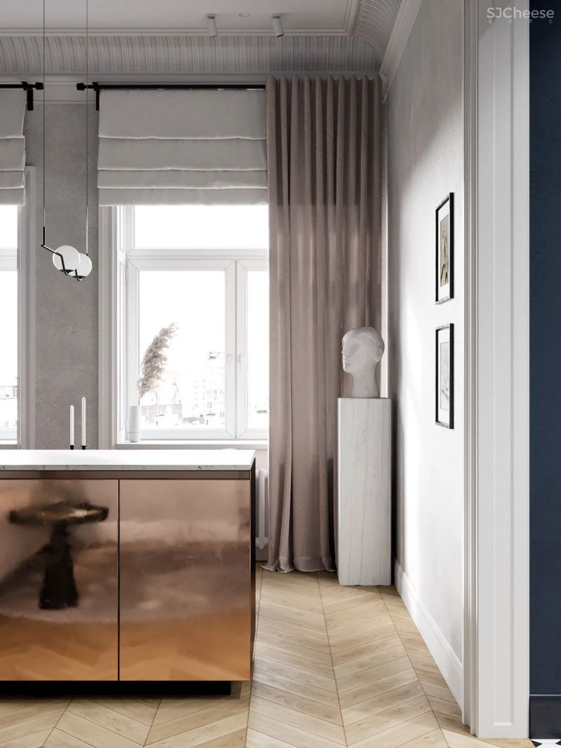 70㎡极致美感，低调奢华 MAKE Interiors