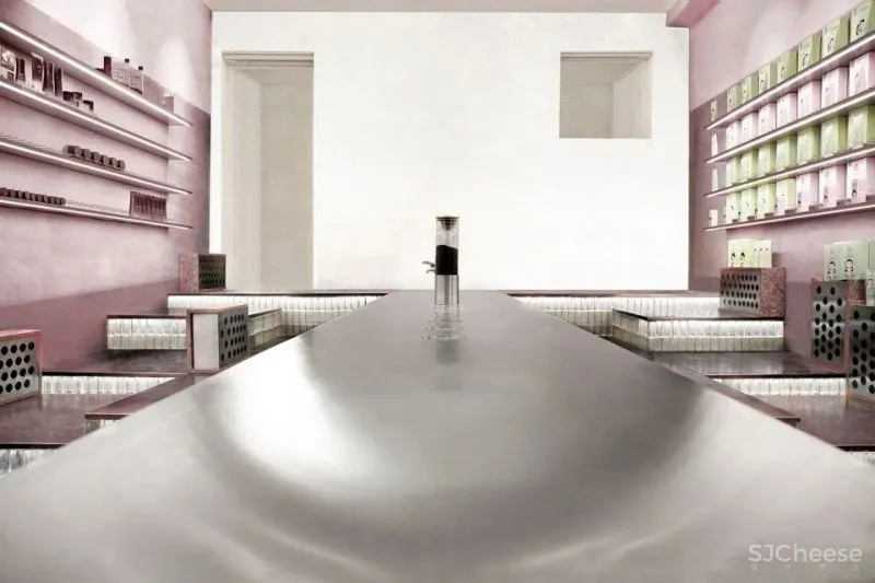 新作 Cosmetea 新型美妆茶文化品牌店,上海 奈时设计