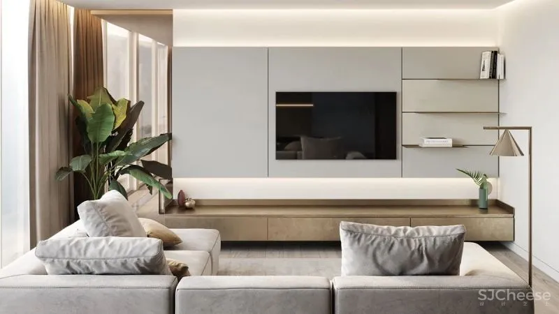 104㎡轻奢公寓,高级大气