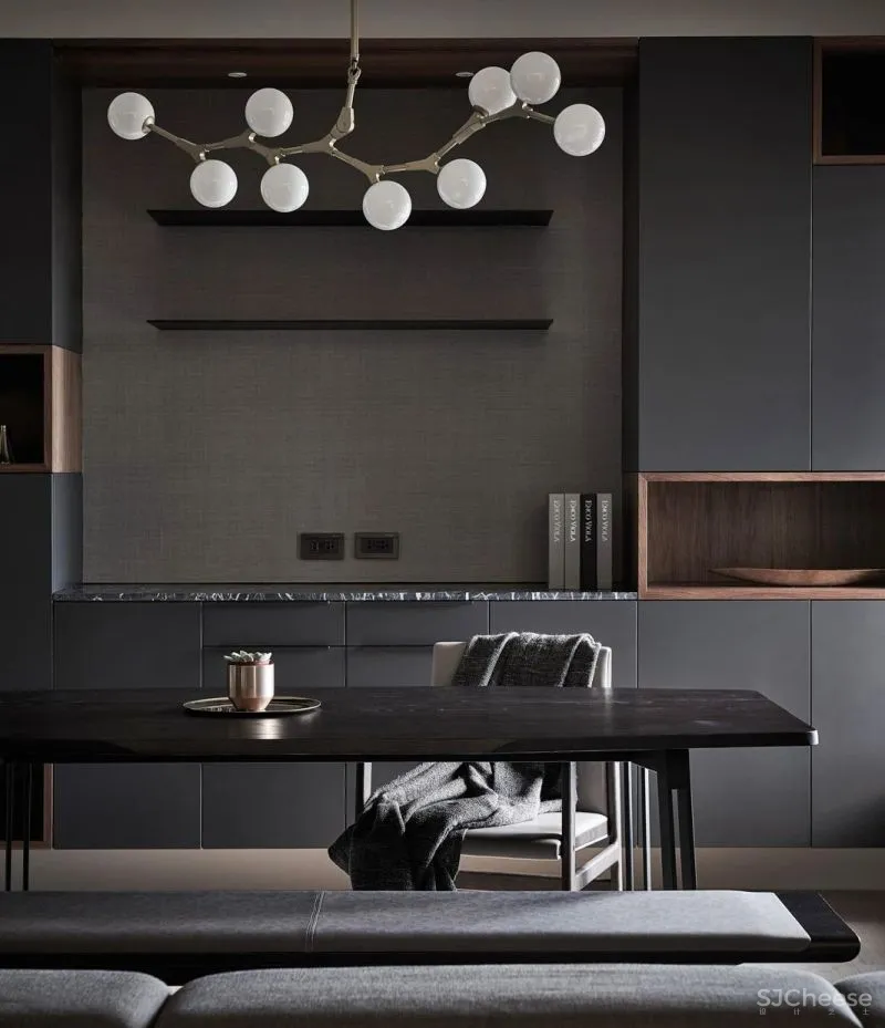 台式高级灰设计,质感空间!