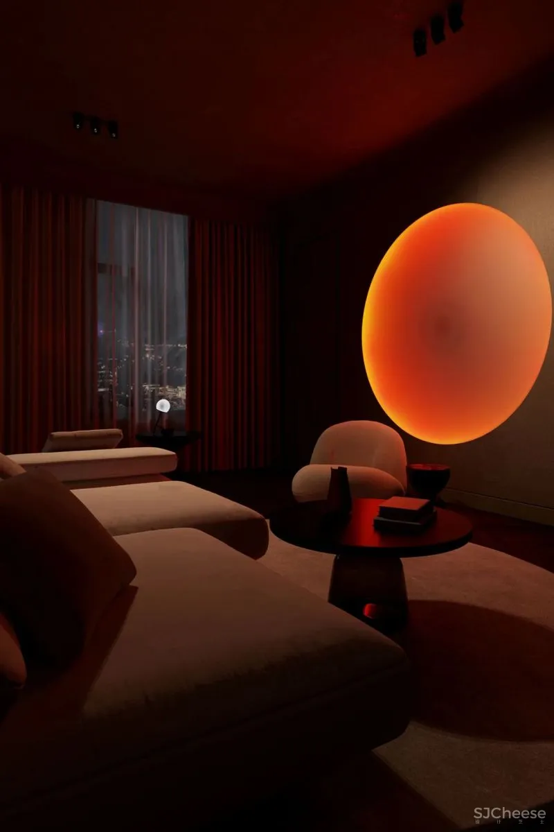 110㎡现代简奢风，就是这么撩人！