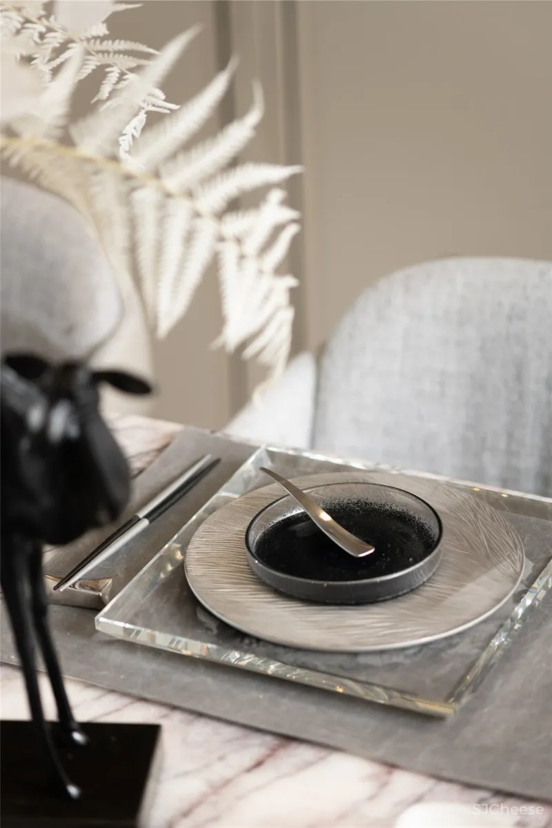 德方圆 | 160平样板间 水之绿 泉之韵