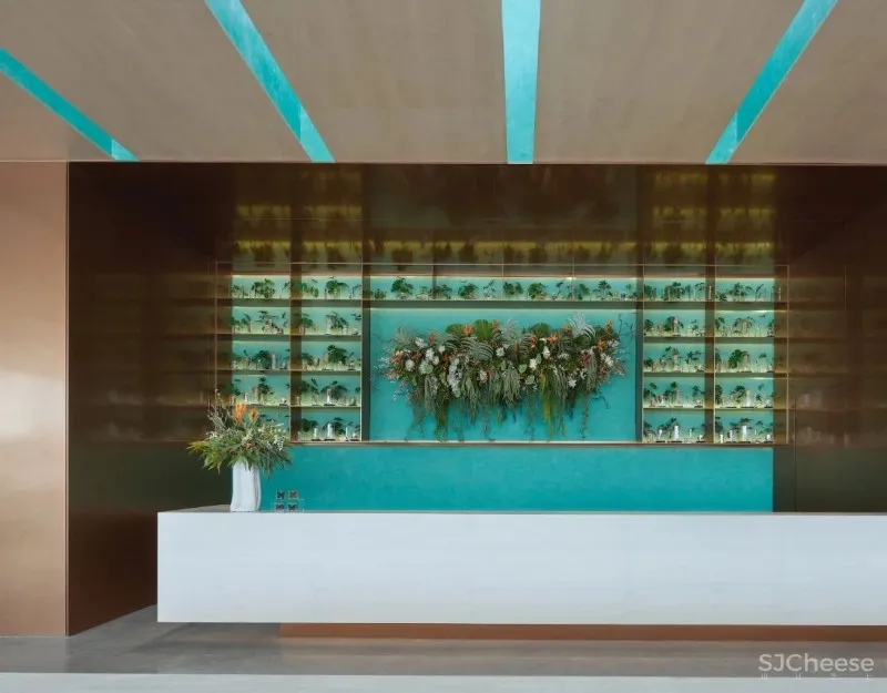 EH DESIGN 空间 金地商置·大成雅镜售楼处:艺术“盒子”