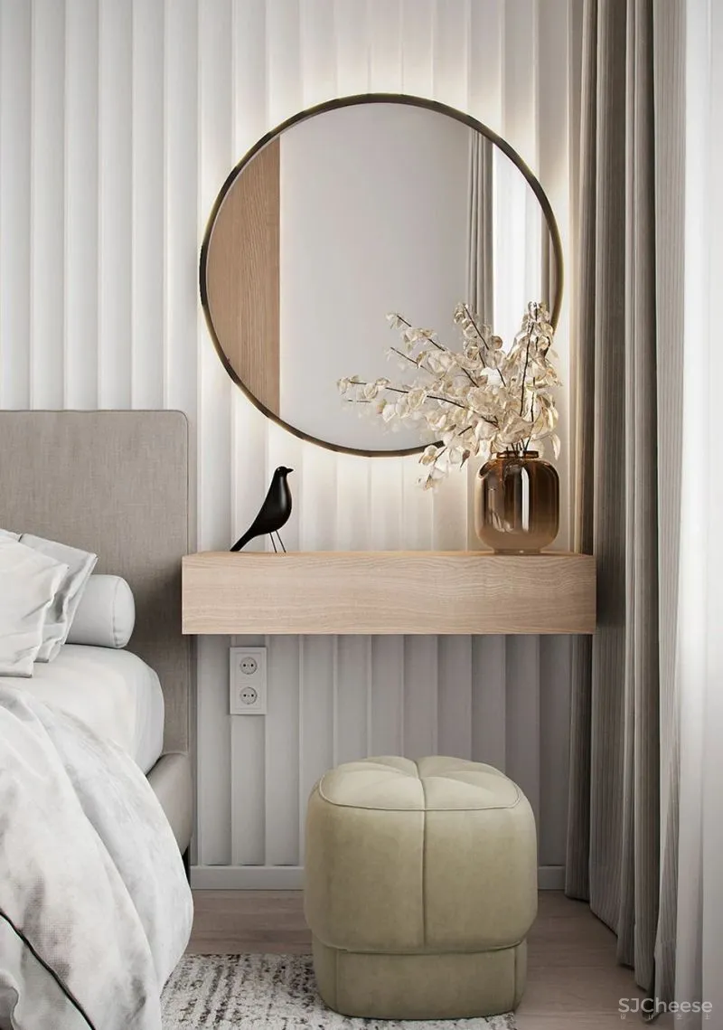 极简白 原木,耐看才是家的样子!