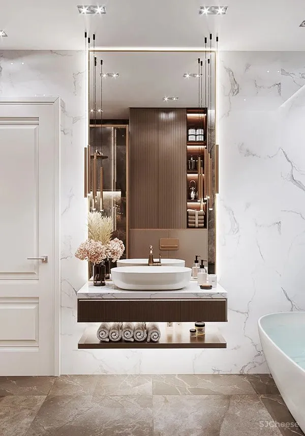 2021,卫生间流行这样设计!