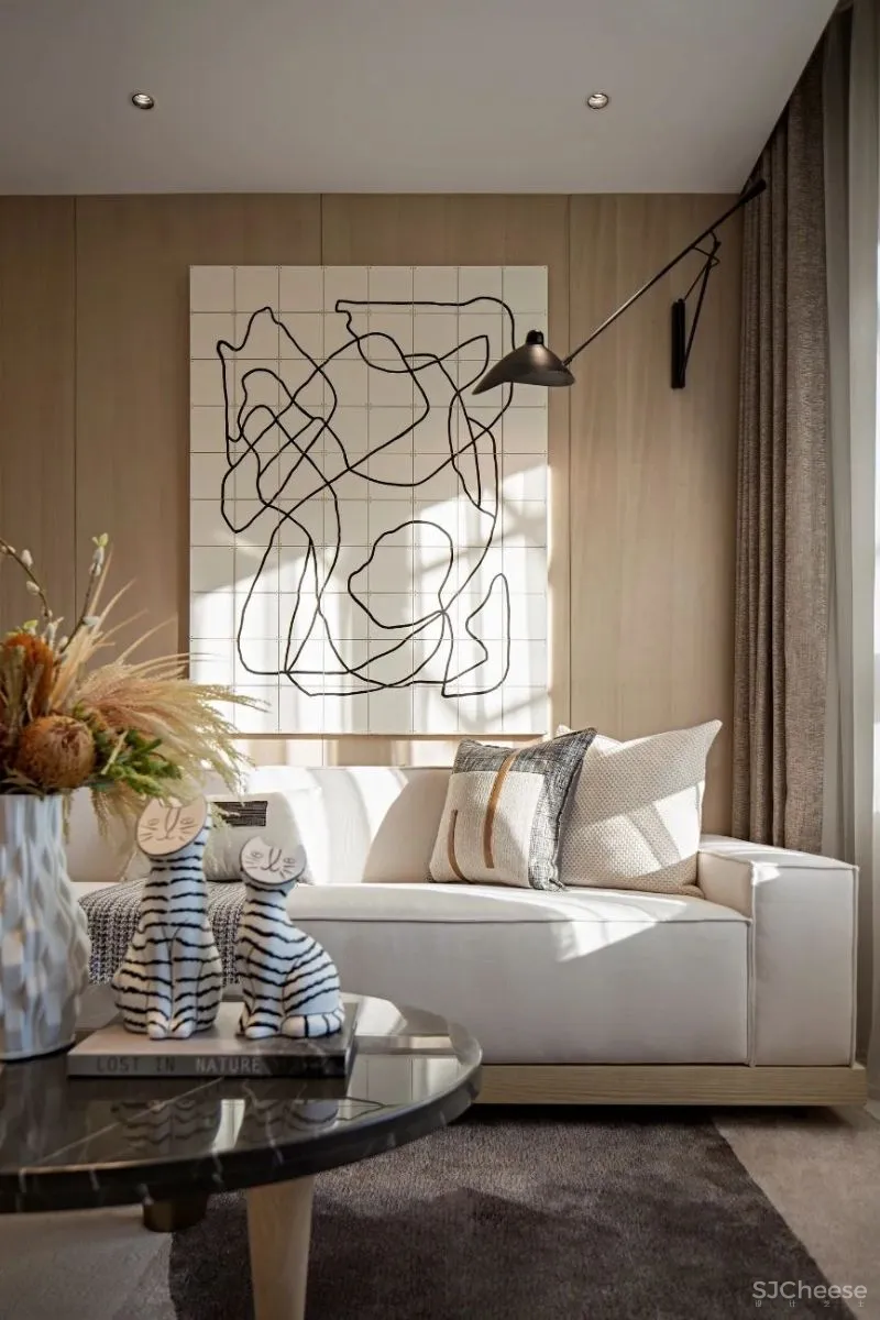 青岛龙湖昱城样板间 矩阵纵横