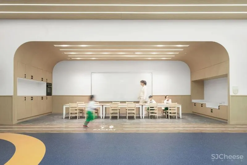 建筑师设计了一个1180平米幼儿早教机构，用设计守护着儿童在成人以前的纯粹与天真