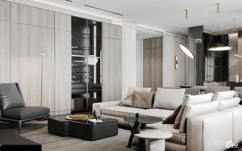 107m²高级灰的轻奢质感